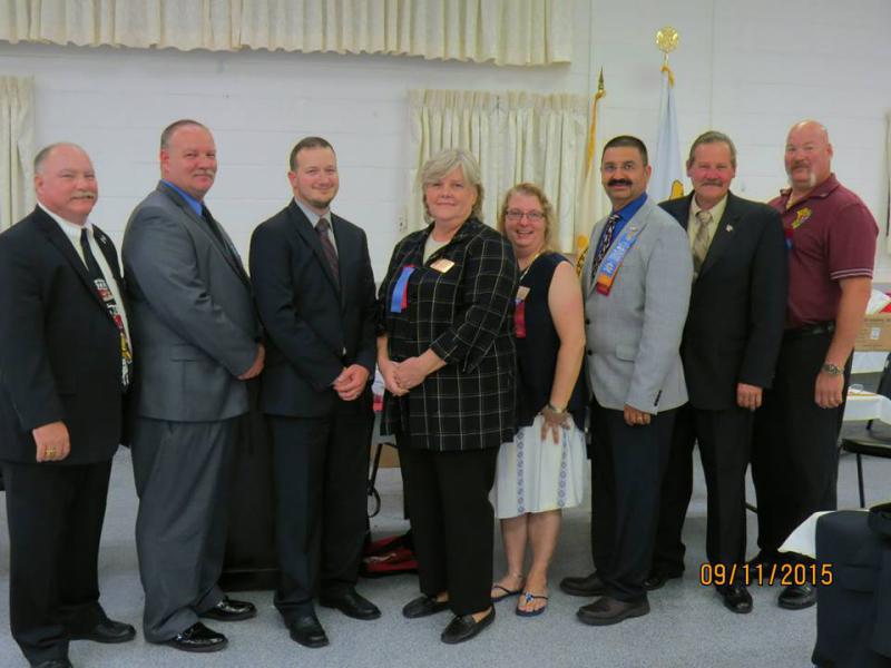 2015 AACVFA Officers (L-R)
President        Paul J. Demasky, Jr.
1st Vice-Pres. Timothy J. Hall, Sr.
2nd Vice-Pres. Victor J. Henderson
Secretary        Kathy Gies
Asst. Sec.        Kimberly A. Larsen
Chaplain          Rev. John F. Long, Jr.
Sgt-at-Arms     Clifton M. Odendhal, III
Trustee            Michael Sohn